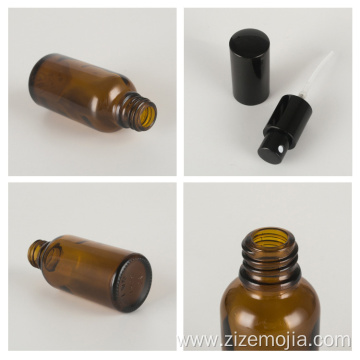 Essential oil spray bottle cosmetics small glass bottle